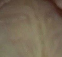 a close up of a person's face